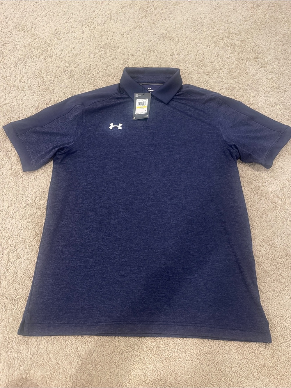 Under Armour Men's Dark Navy Performance Polo